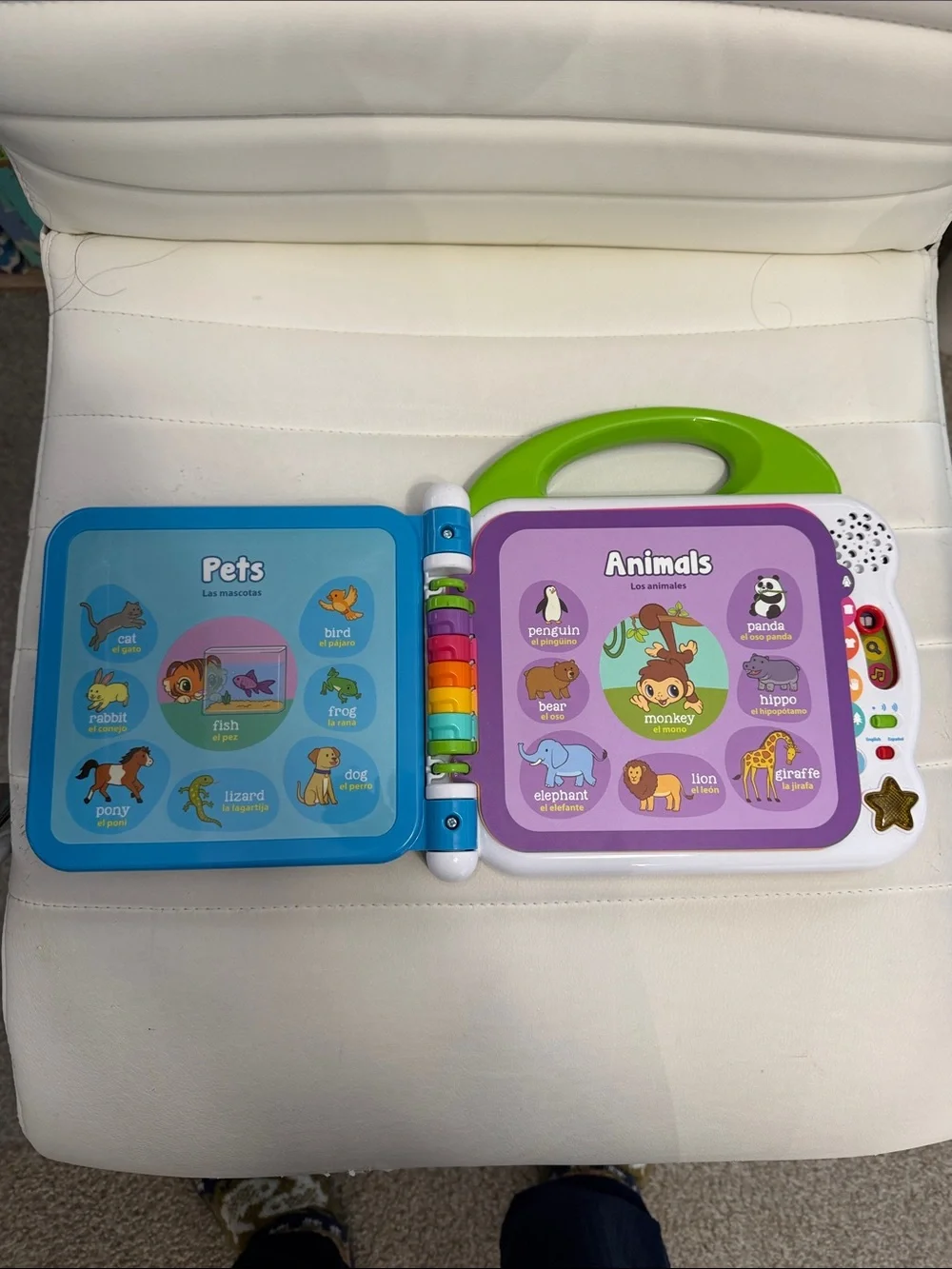 LeapFrog Learning Friends 100 Words Book - Blue & Green